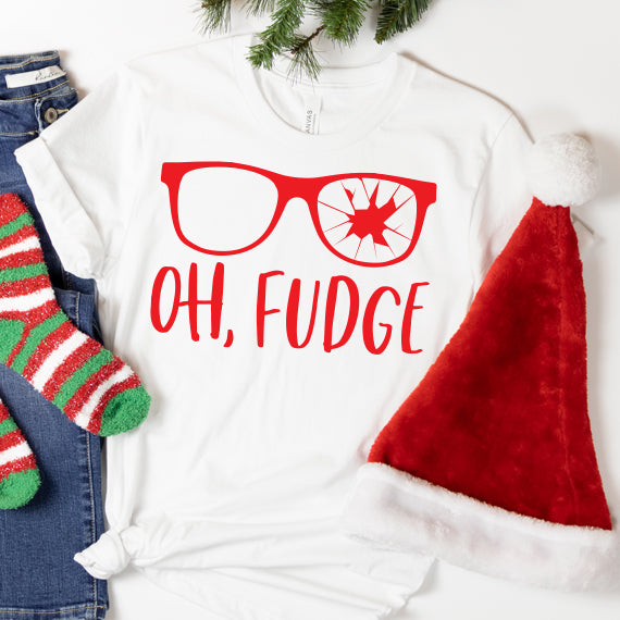 Oh Fudge Christmas PNG Sublimation Design