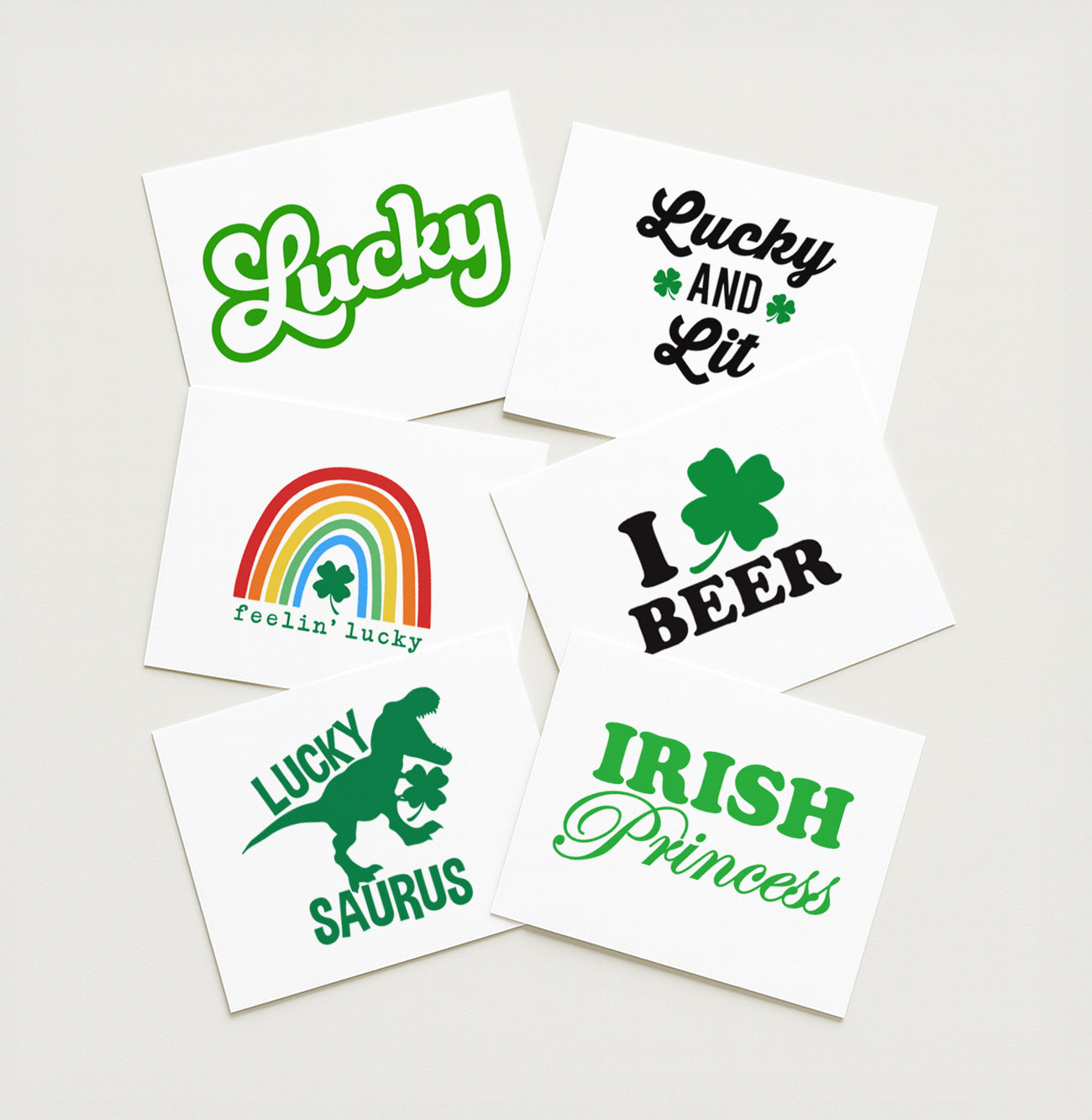 Lucky Charm Party Sublimation Decor Set
