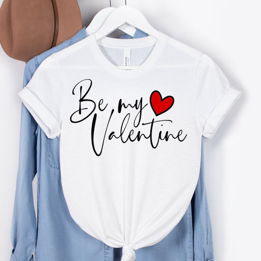 Be My Valentine PNG Sublimation Design