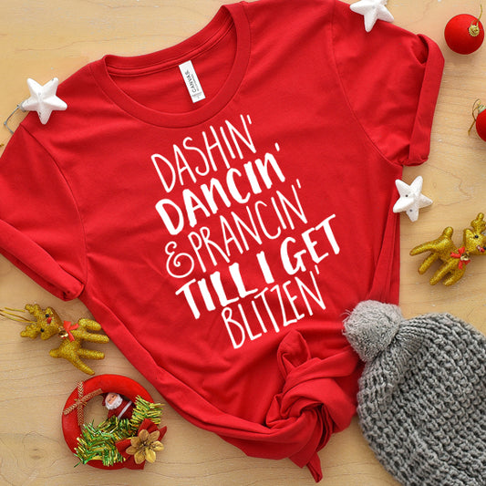 Dashin Dancin Christmas PNG Sublimation Design