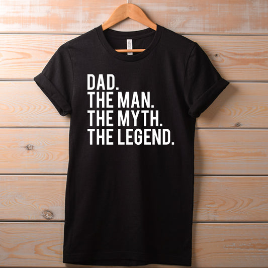 Dad The Myth Fathers Day PNG Sublimation Design