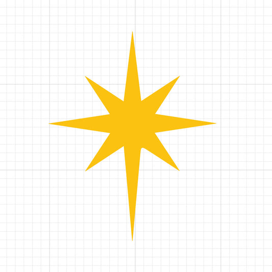 Christmas Star Christmas PNG Illustration