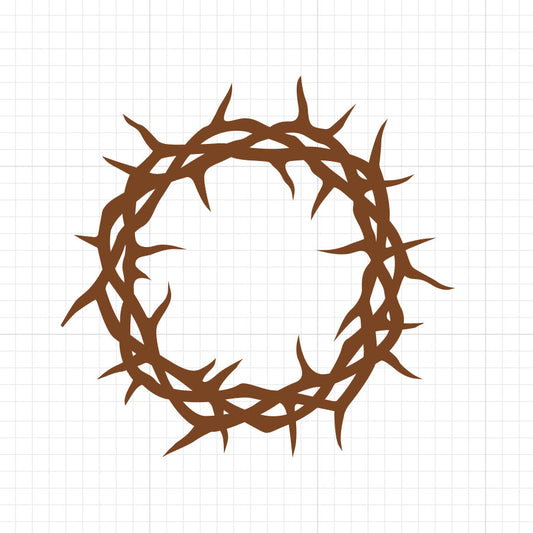Crown Of Thorns PNG Illustration Design