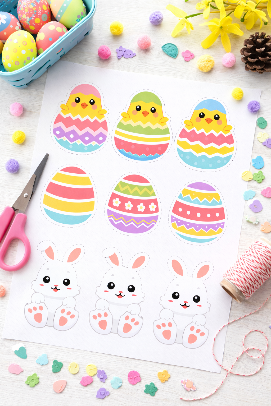 Easter Cutout Printable