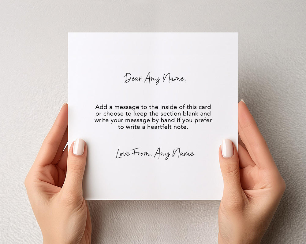 Editable New Home Card Template