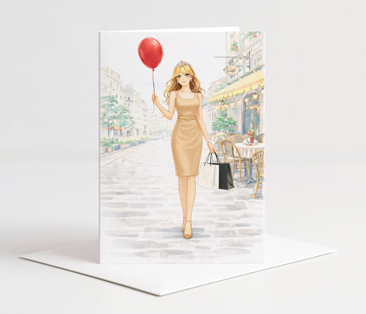 La Dolce Birthday Printable Card 5x7