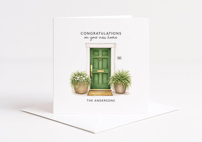 Editable New Home Card Template