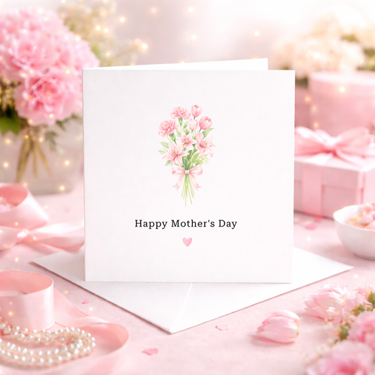 Editable Mothers Day Love Card Template