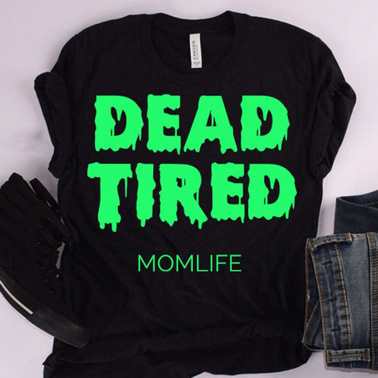 Dead Tired PNG Printable Digital Artwork