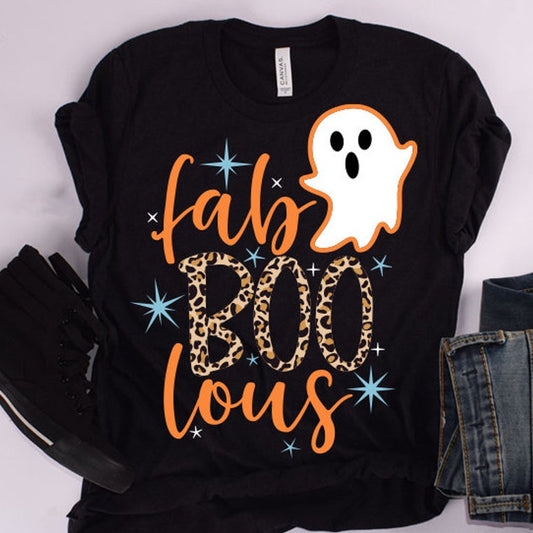 Fab Boo Lous Halloween PNG Sublimation Design