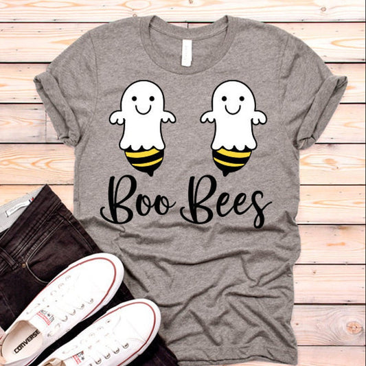 Boo Bees Halloween PNG Sublimation Design