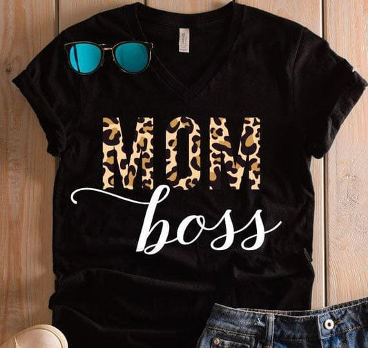 Mom Boss PNG Sublimation Design
